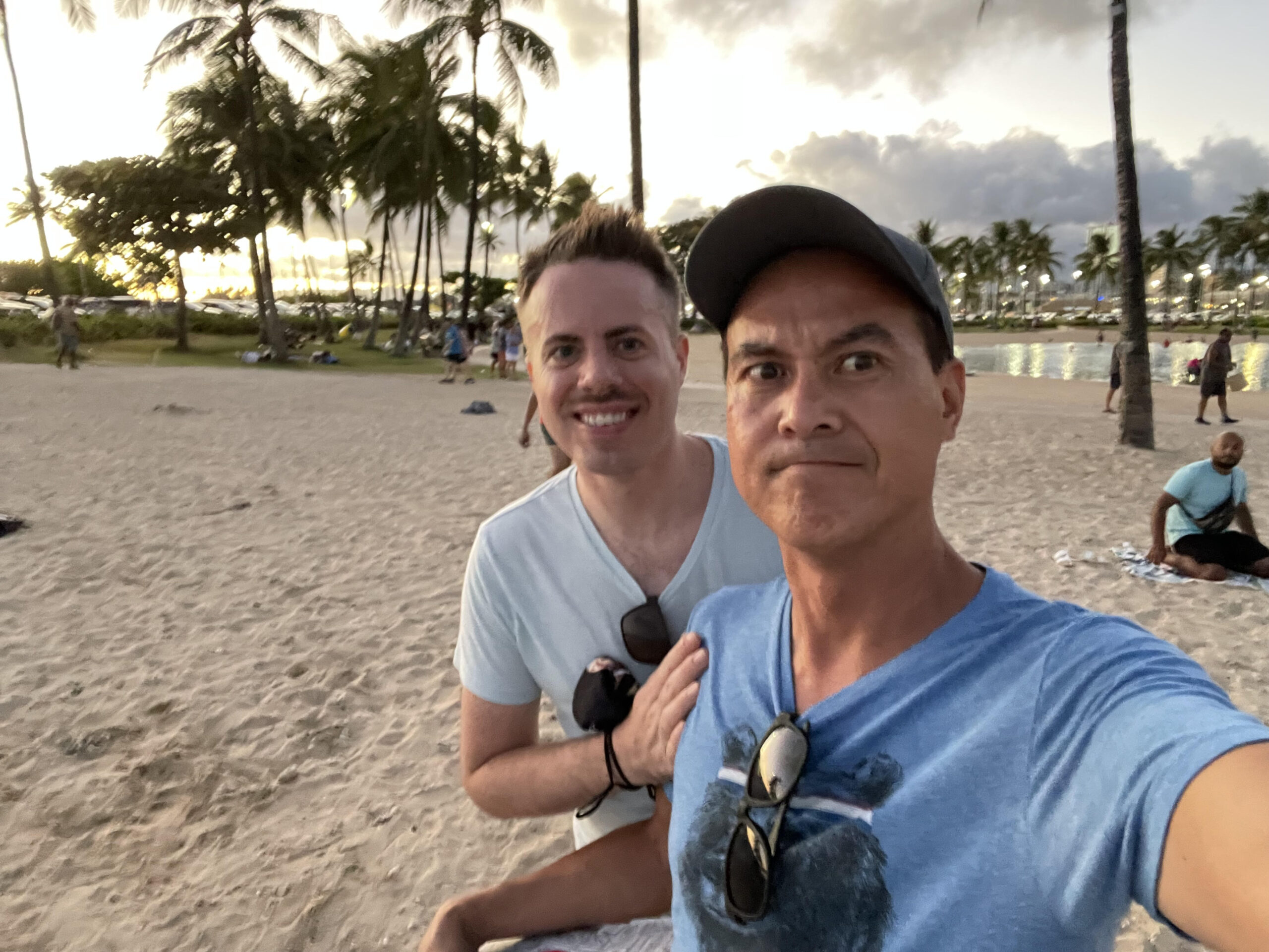 Exploring the sunsets of Waikiki, HI.